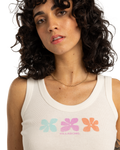The Billabong Womens Block Party Vest in Salt Crystal