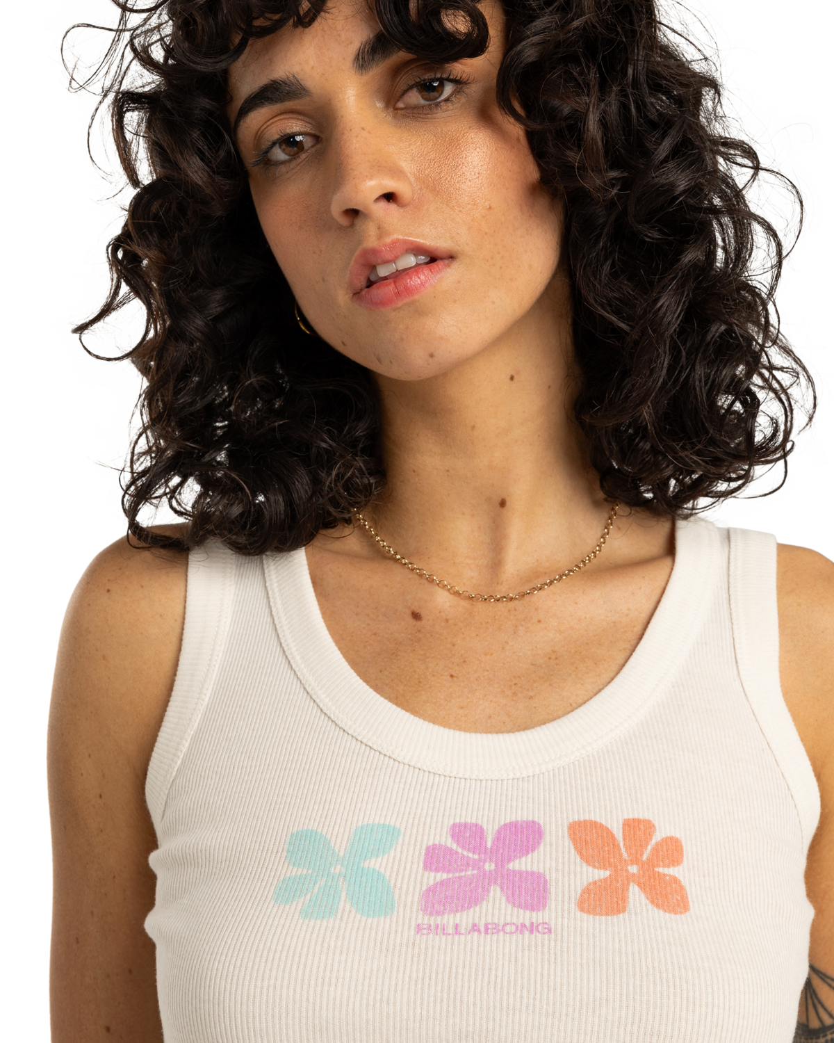 The Billabong Womens Block Party Vest in Salt Crystal