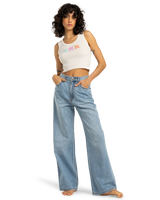 The Billabong Womens Block Party Vest in Salt Crystal