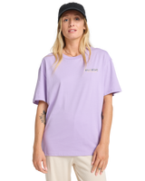 The Billabong Womens Mixing Vibes T-Shirt in Light Purple