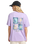The Billabong Womens Mixing Vibes T-Shirt in Light Purple