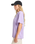 The Billabong Womens Mixing Vibes T-Shirt in Light Purple