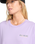 The Billabong Womens Mixing Vibes T-Shirt in Light Purple