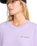 The Billabong Womens Mixing Vibes T-Shirt in Light Purple