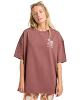 The Billabong Womens The Great Waves T-Shirt in Espresso