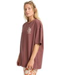 The Billabong Womens The Great Waves T-Shirt in Espresso