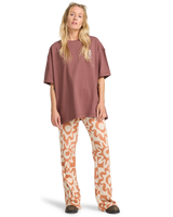 The Billabong Womens The Great Waves T-Shirt in Espresso