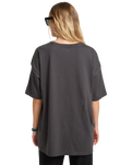 The Billabong Womens My Sunny Girl T-Shirt in Off Black