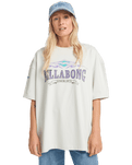 The Billabong Womens Wave Out T-Shirt in Light Grey