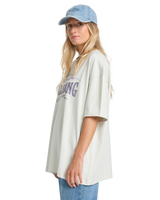 The Billabong Womens Wave Out T-Shirt in Light Grey