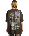 The Billabong Womens Daydream Away T-Shirt in Off Black