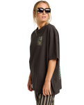 The Billabong Womens Daydream Away T-Shirt in Off Black