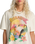The Billabong Womens Birds Of Paradise T-Shirt in Salt Crystal