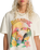 The Billabong Womens Birds Of Paradise T-Shirt in Salt Crystal