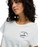Surf The Waves T-Shirt in Salt Crystal