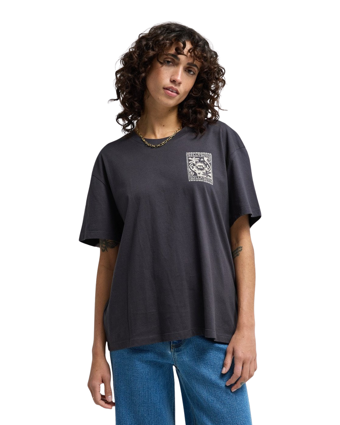 Always Looking T-Shirt in Off Black