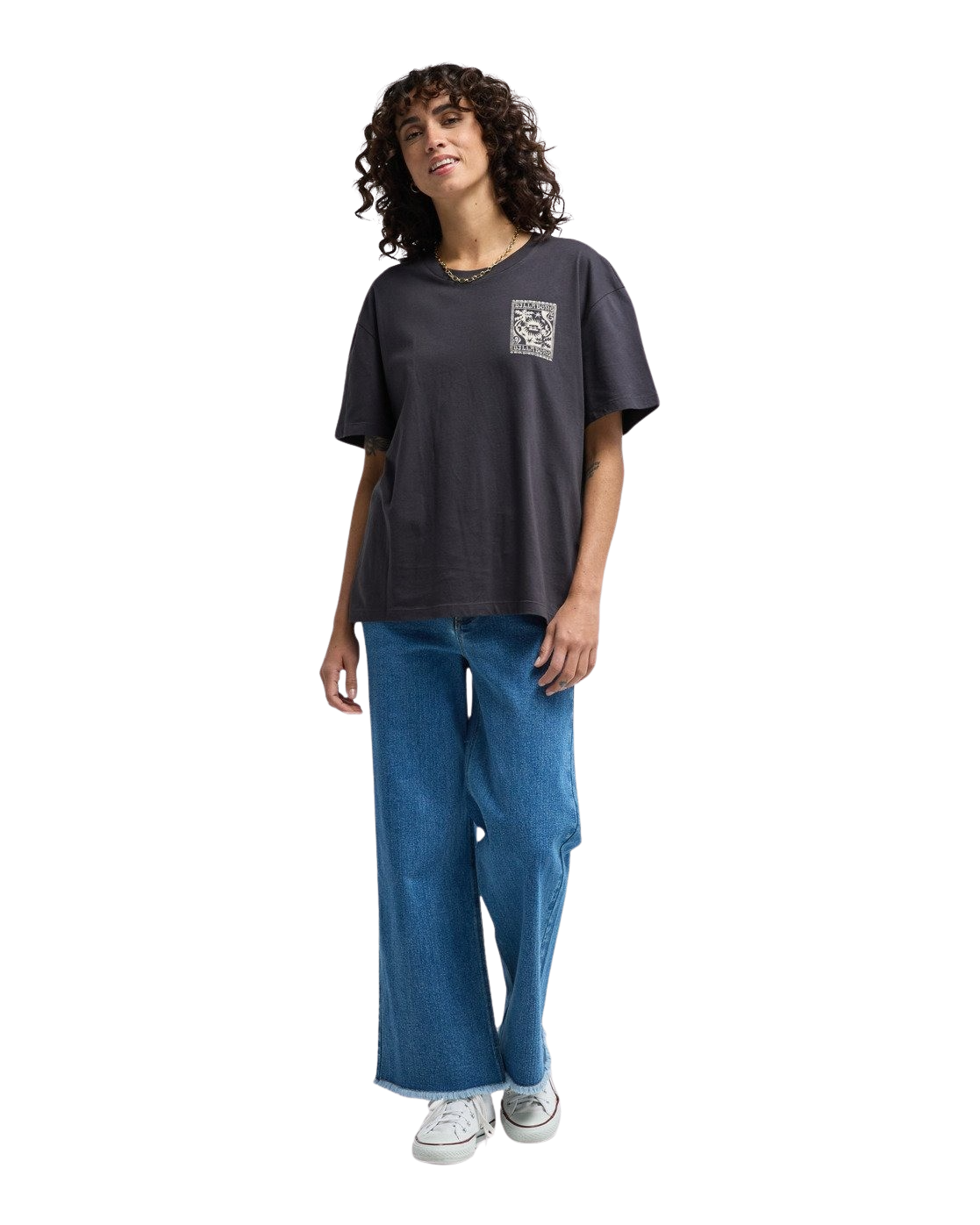 Always Looking T-Shirt in Off Black