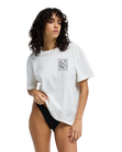 The Billabong Womens Always Looking T-Shirt in Salt Crystal
