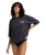 The Billabong Womens Floral Rocker T-Shirt in Off Black