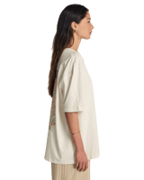 Floral Rocker T-Shirt in Salt Crystal