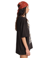 Surf Trip T-Shirt in Off Black