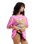Feel The Heat T-Shirt in Party Pink