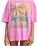 Feel The Heat T-Shirt in Party Pink