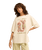 The Billabong Womens Ready To Roam T-Shirt in White Cap