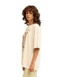 The Billabong Womens Ready To Roam T-Shirt in White Cap