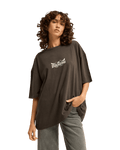 The Billabong Womens Tropical Filmore T-Shirt in Off Black
