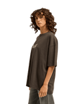 The Billabong Womens Tropical Filmore T-Shirt in Off Black
