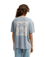 The Billabong Womens Every Other Shell T-Shirt in Salted Blue