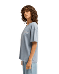 The Billabong Womens Every Other Shell T-Shirt in Salted Blue