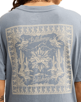 The Billabong Womens Every Other Shell T-Shirt in Salted Blue