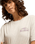 The Billabong Womens Heritage Backer T-Shirt in Grey Heather