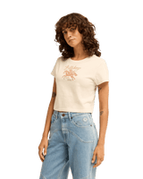 The Billabong Womens Outpost Ritual T-Shirt in White Cap
