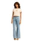 The Billabong Womens Outpost Ritual T-Shirt in White Cap
