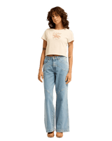 The Billabong Womens Outpost Ritual T-Shirt in White Cap