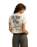 The Billabong Womens Magic Sunset T-Shirt in Grey Heather