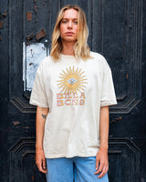 Adventure Division Good Vibes True Boy T-Shirt in Oatmeal