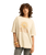 The Billabong Womens Adventure Division Good Vibes True Boy T-Shirt in Oatmeal