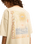 The Billabong Womens Adventure Division Good Vibes True Boy T-Shirt in Oatmeal