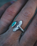 Elder Bird Turquoise Ring in Sterling Silver
