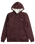 The Billabong Mens Arch Sherpa Zip Hoodie in Port