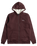 The Billabong Mens Arch Sherpa Zip Hoodie in Port