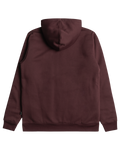 The Billabong Mens Arch Sherpa Zip Hoodie in Port