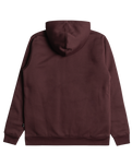 The Billabong Mens Arch Sherpa Zip Hoodie in Port