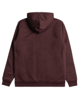 The Billabong Mens Arch Sherpa Zip Hoodie in Port
