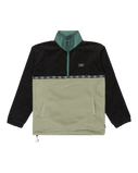 The Billabong Mens Space Lobster Fleece Jacket in Sagebrush
