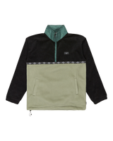 The Billabong Mens Space Lobster Fleece Jacket in Sagebrush